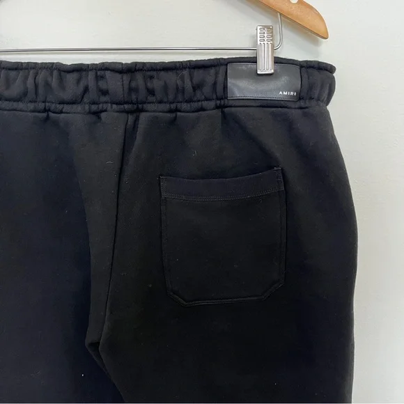 AMIRI City Zip-Pockets Straight-Leg Relaxed-Fit Cotton-Jersey Jogging Bottoms - Picture 10 of 12